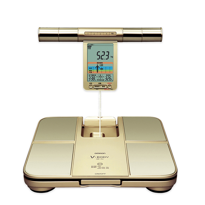 欧姆龙(OMRON)体脂肪秤 HBF-701 脂肪测量仪成人健康秤器械 智能健康体重秤体脂仪