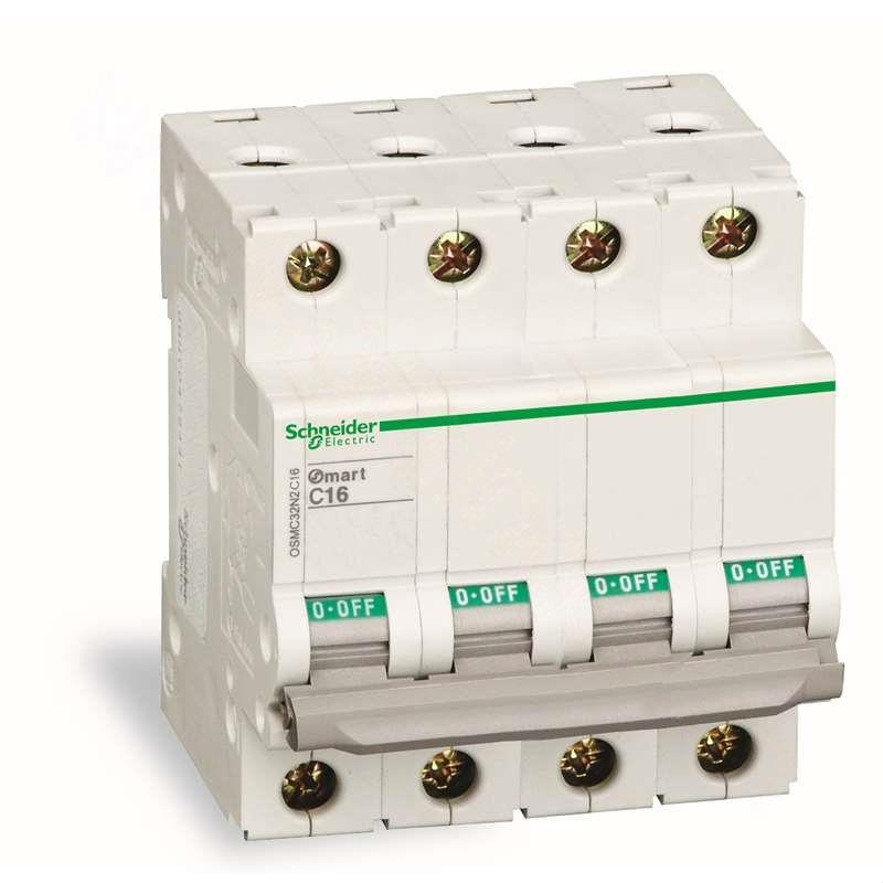 施耐德 Schneider Electric OSMC32N4D2 OSMC32N 小型断路器 4P D2A