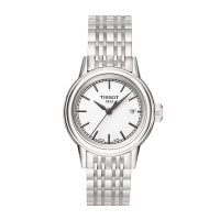 瑞士品牌天梭(TISSOT)手表 卡森系列 钢带女表石英休闲商务手表 石英表 女士 T085.210.36.011.00