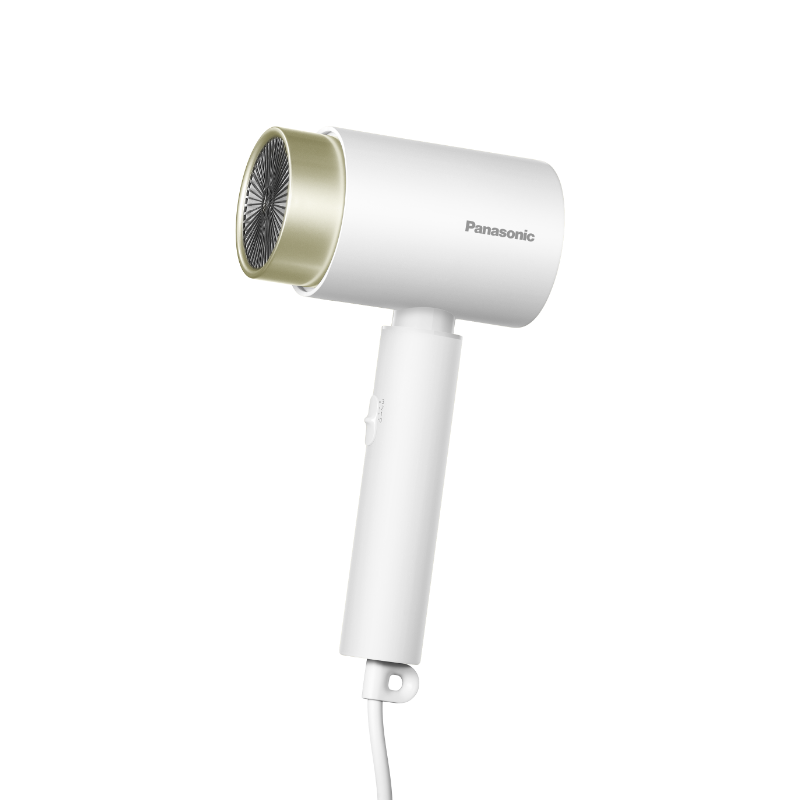 松下(Panasonic) 电吹风机 EH-WNE5K 大功率大风力速干负离子吹发电吹风筒 白色