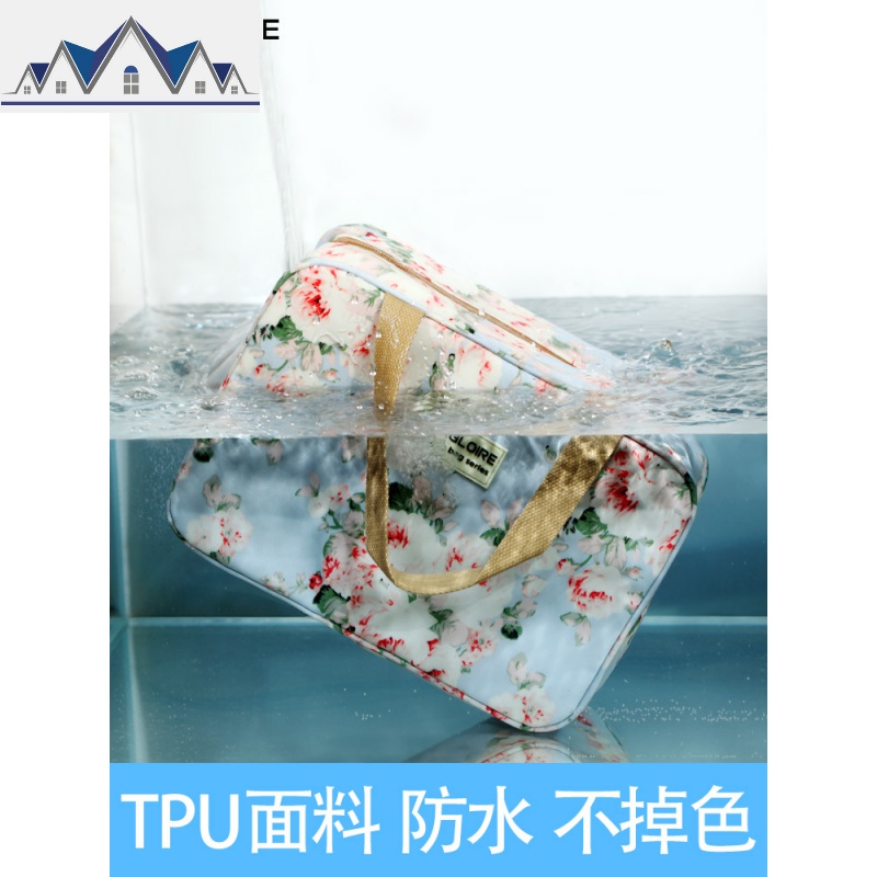 浴兜女洗澡包手提防水洗浴健身洗漱收纳沐浴网红化妆袋便携大容量 三维工匠收纳包高清大图