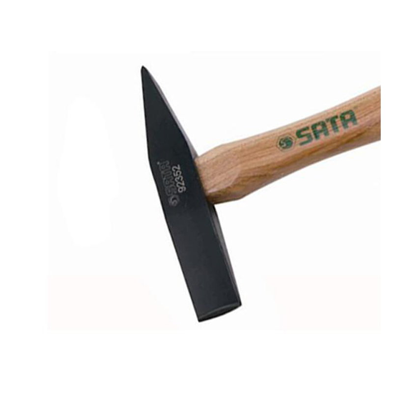 工具库 世达SATA 胡桃木柄焊工除锈锤 0.6磅 92352