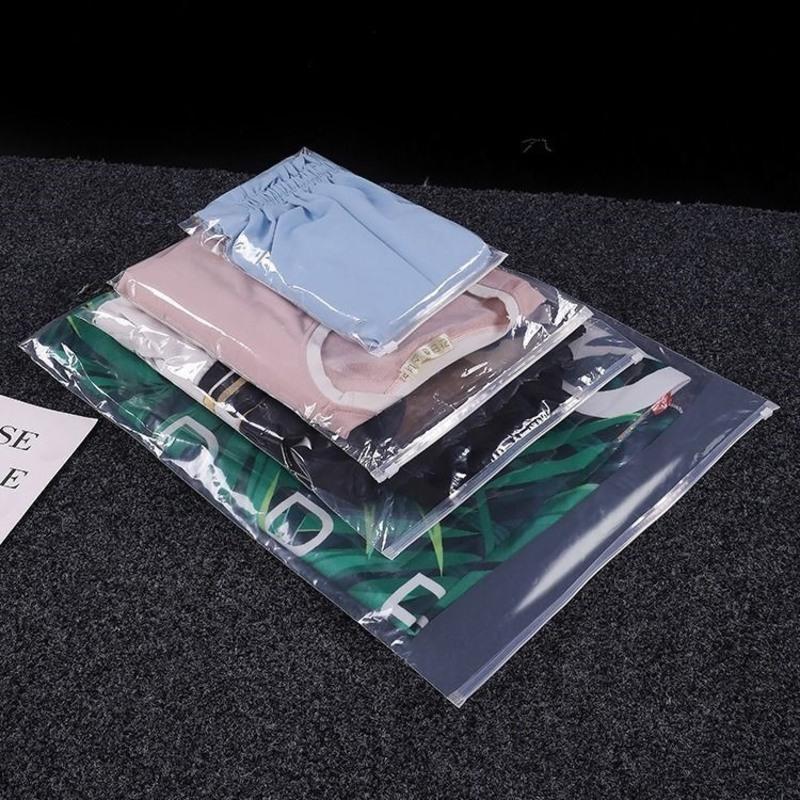 透明拉链袋服装拉链自封袋收纳袋包装袋拉链透明塑料袋视频