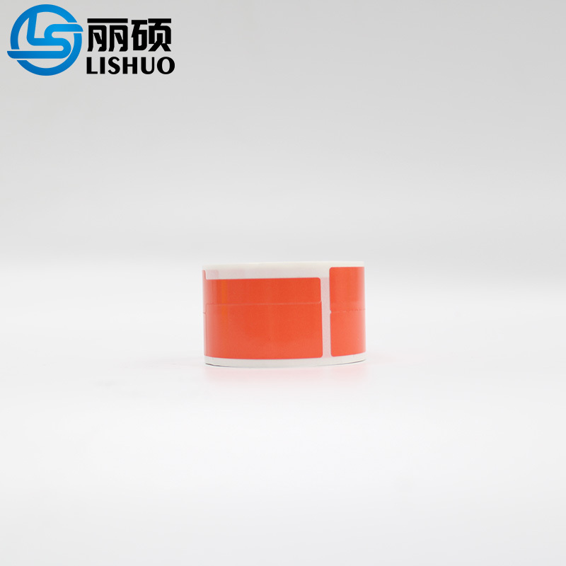 丽硕 热敏线缆标签纸 25*38+40-100(红色) 卷