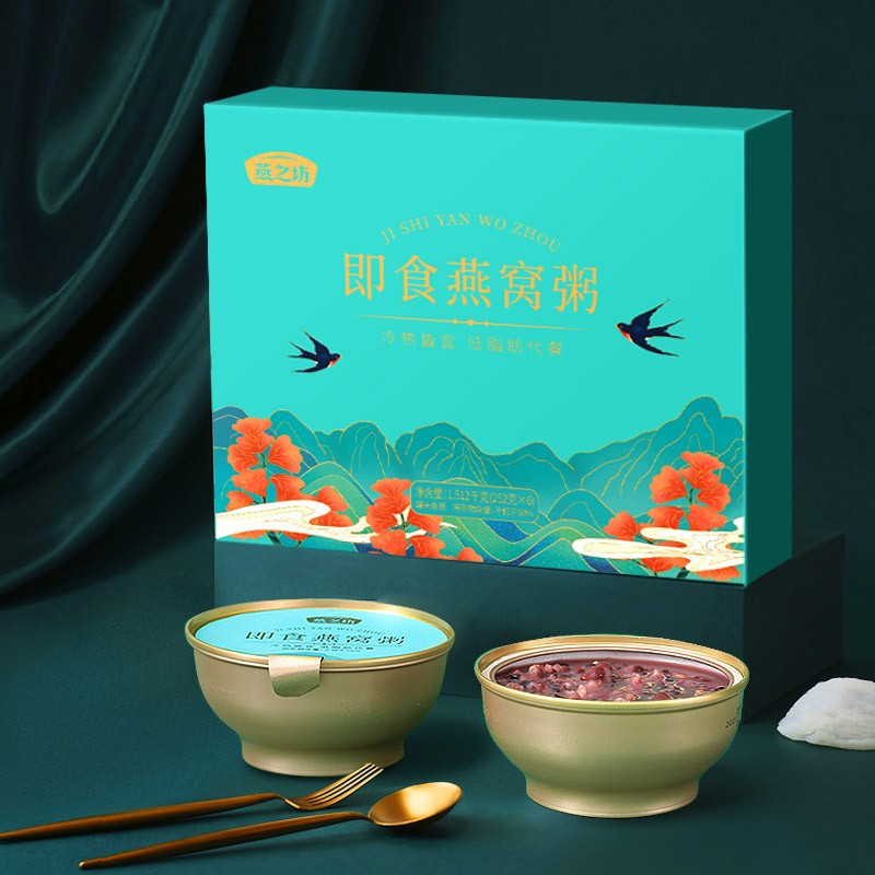 燕之坊 即食燕窝粥套盒 1.512kg Z