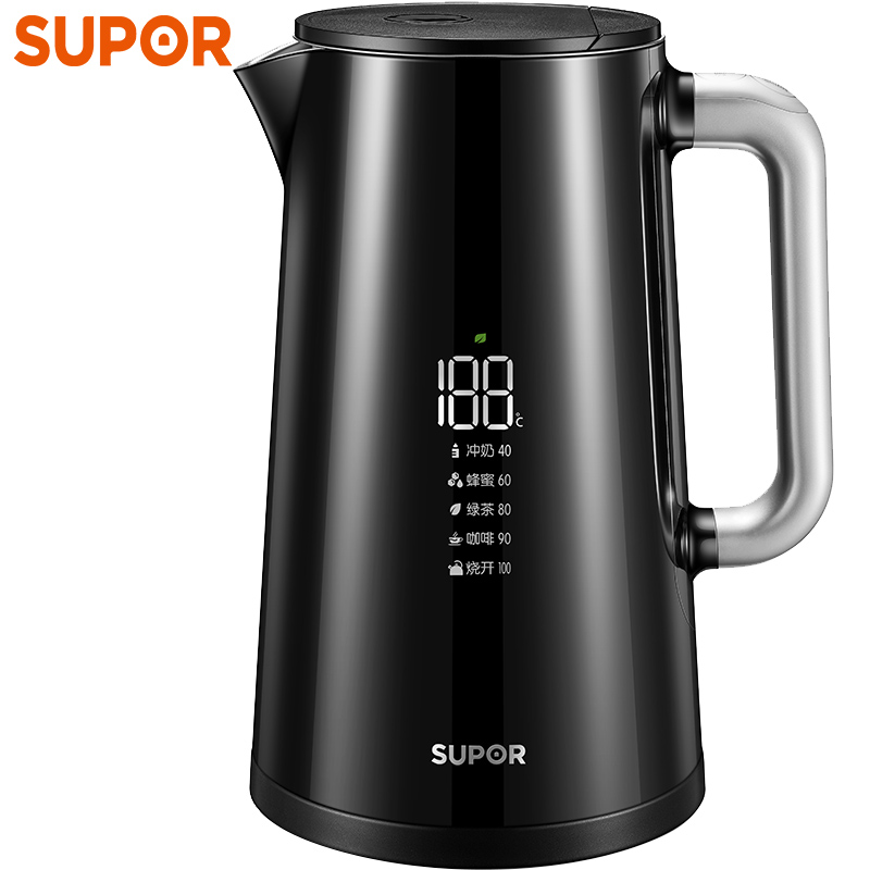 苏泊尔(SUPOR) SW-17S62A 电水壶智能电热水壶家用不锈钢烧水壶