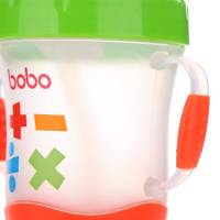 乐儿宝(bobo)安全软嘴杯PP学饮杯水杯水壶 170ML绿色 适用年龄6个月以上