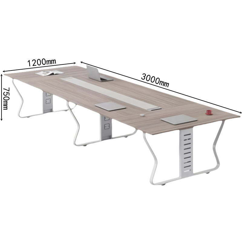 豫龙都会议桌3米张高清大图