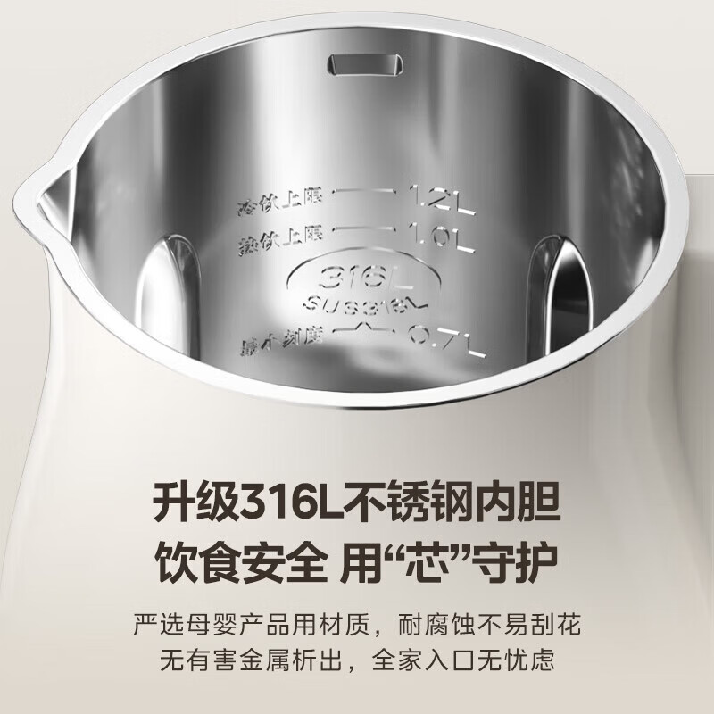 美的(Midea)豆浆机破壁机家用智能预约高温自清洗 DJ12B-FG10X99高清大图
