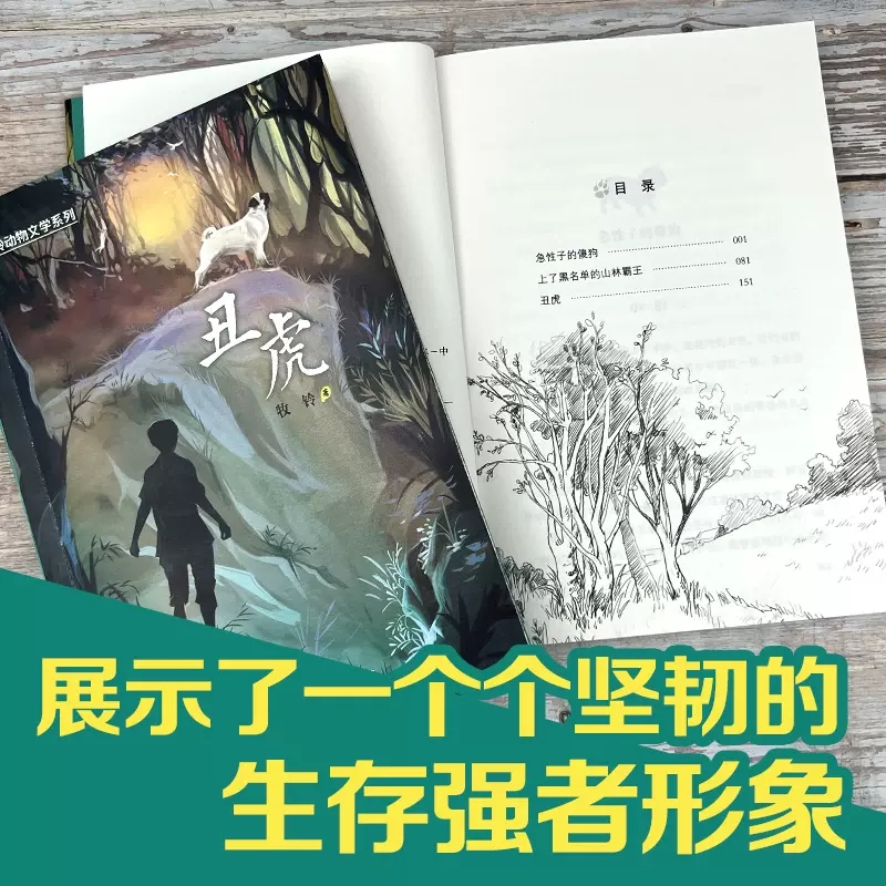 丑虎 [正版]丑虎三年级阅读书目牧铃动物文学系列儿童文学动物小说冒险成长励志读物三四五六年级小学生课外阅读青少年版山东课高清大图