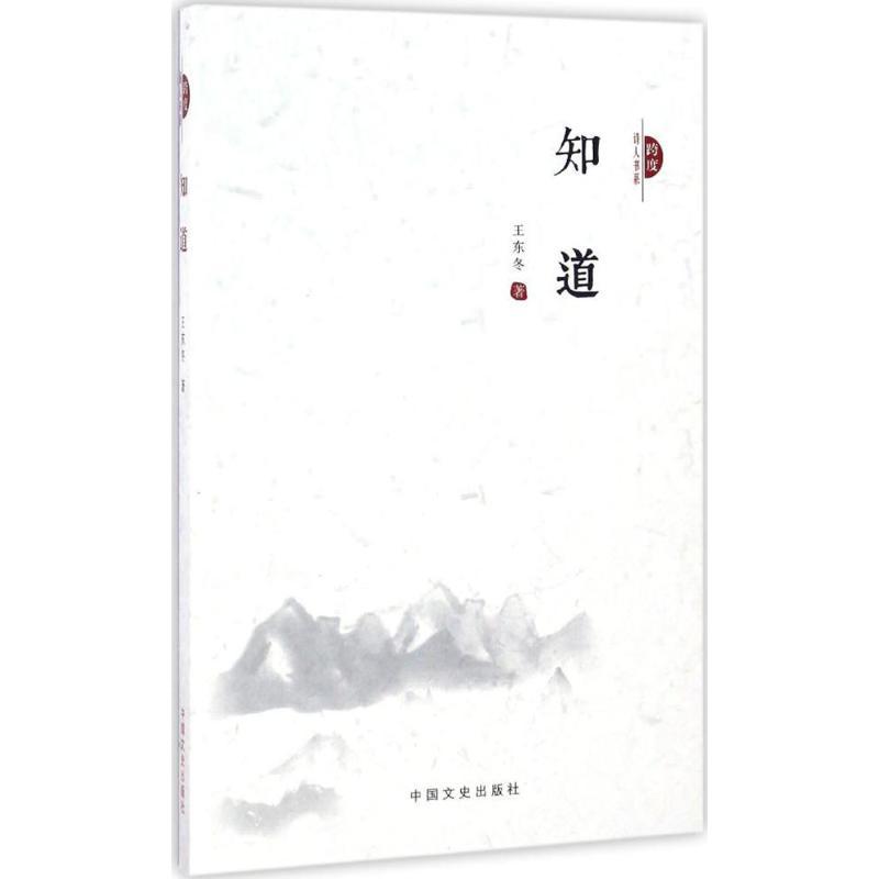 正版新书】知道王东冬 著9787503487781