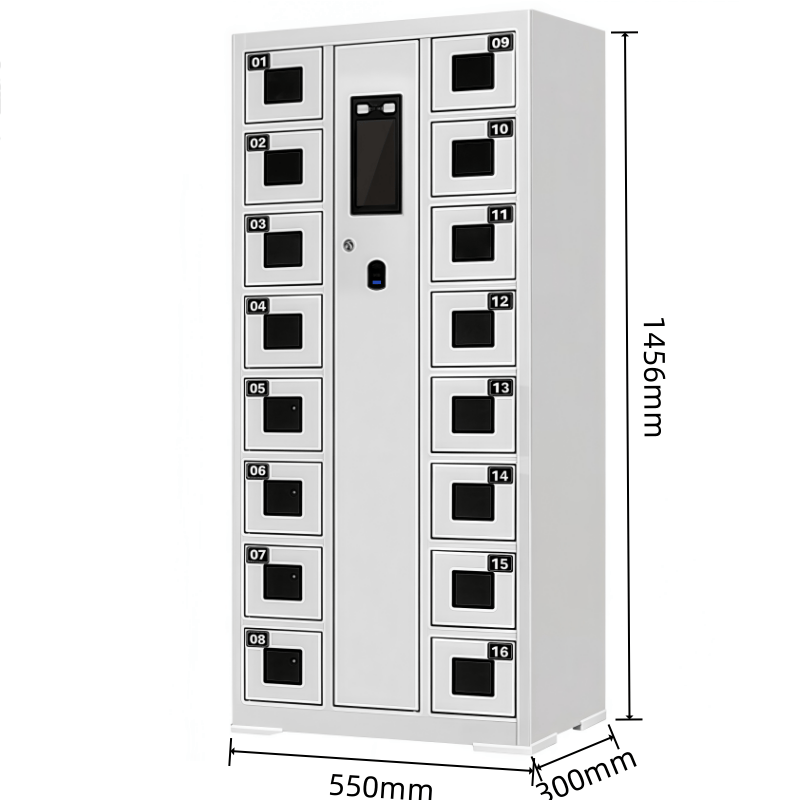 鑫木樽充电柜十六门台高清大图
