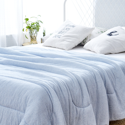 苏宁极物双面夏凉被