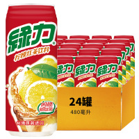 绿力柠檬红茶480ml*24瓶 整箱装 饮用水 饮料