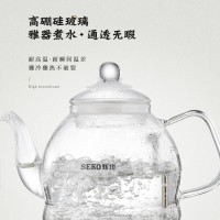 W13底部上水电热水壶全自动玻璃烧水壶家用泡茶壶电茶炉