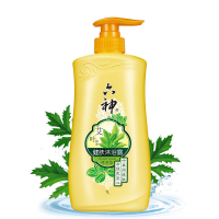 六神 艾叶健肤沐浴露 清凉型 1L