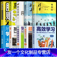 [友一个正版]全10册 高效学习 所谓学习好大多是方法好 孩子为你自己读书 等你在清华北大 学习高手的10个学习习惯高