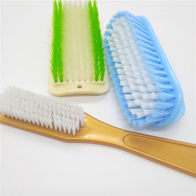 洗衣刷鞋刷子清洁刷多功能刷子洗鞋刷塑料刷板刷长柄刷 三只长柄刷