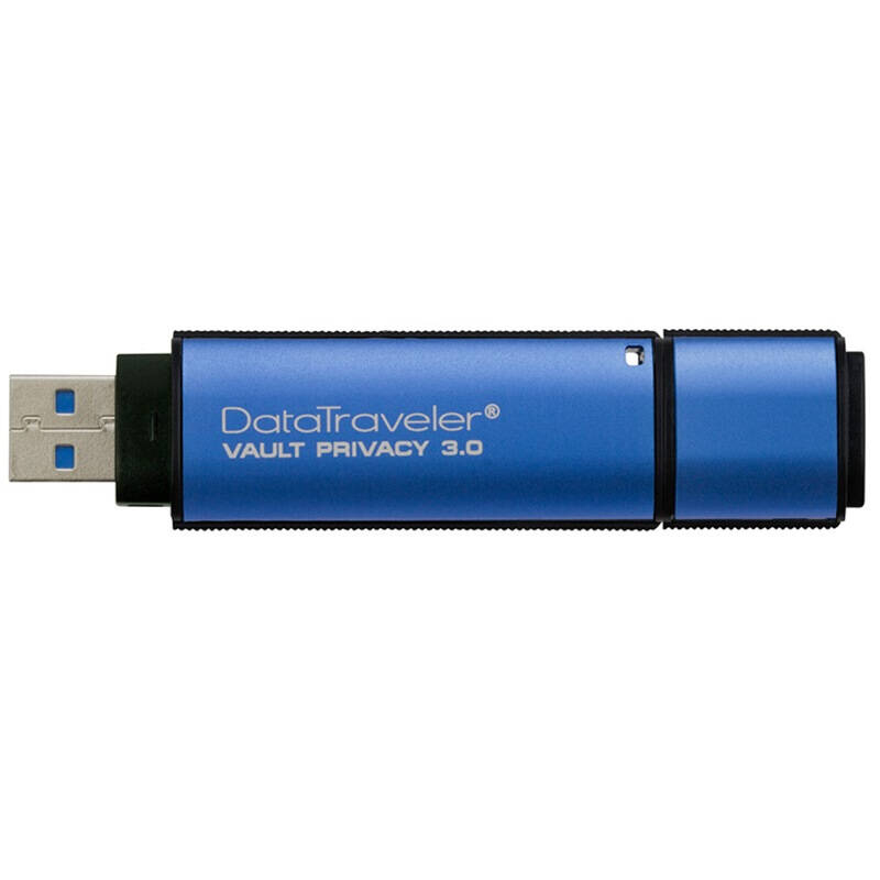 金士顿(Kingston )64G U盘 DTVP30读250MB/s写85MB/s 256位AES硬件加密USB3.0