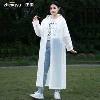 正雨一次性卡片雨衣长款全身透明加厚防暴雨女款男款成人便携防水雨服