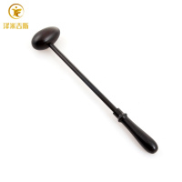 紫光檀大号敲打实木按摩锤 乌木老人保健肌肉放松 敲打肩背穴位捶