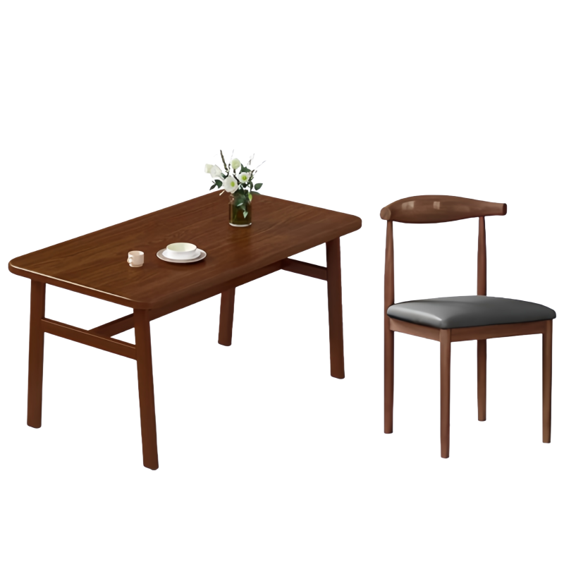 芙首泰餐桌椅木质1000*600*750mm(1桌2椅)套高清大图
