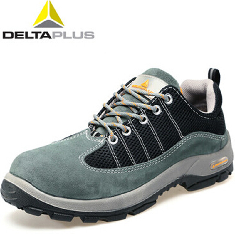 代尔塔 Deltaplus 301322 劳保鞋男钢包头四季款安全鞋 防砸防穿刺工作鞋