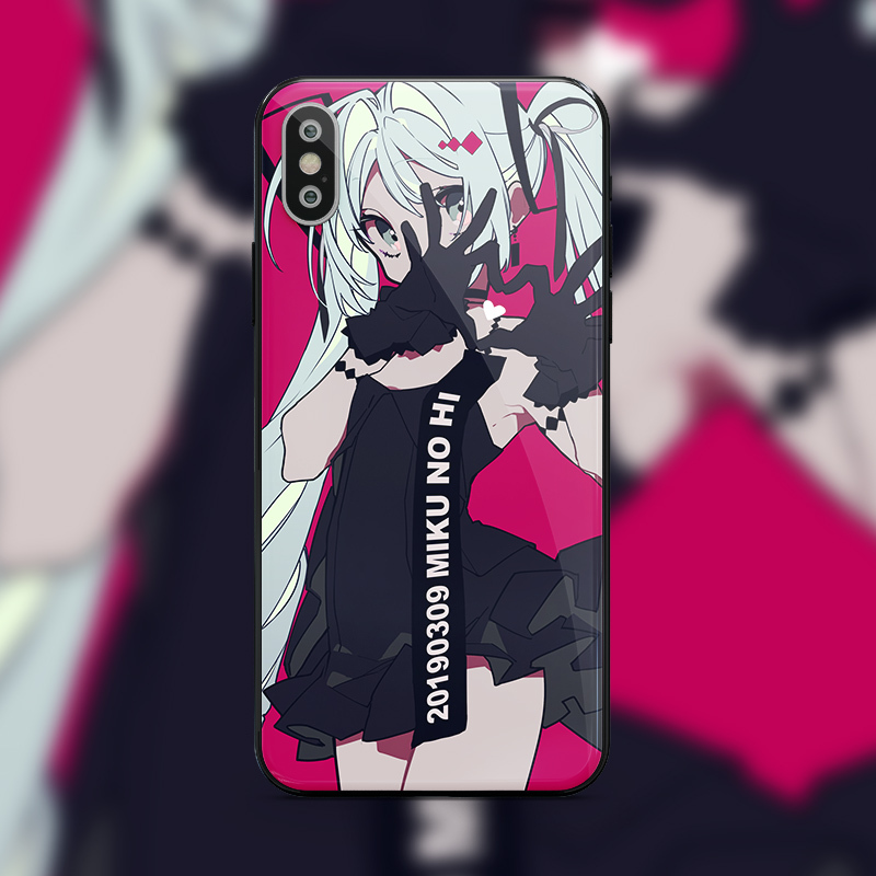 初音未来手机壳iphone6/7/8plus苹果x/xr/xs/max/华为p30/nove4e荣耀20pro9x真智力