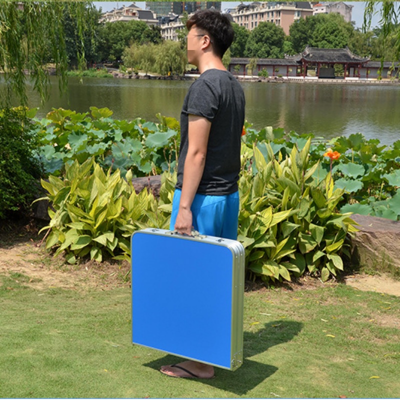 晨磊折叠桌1桌6凳/套高清大图