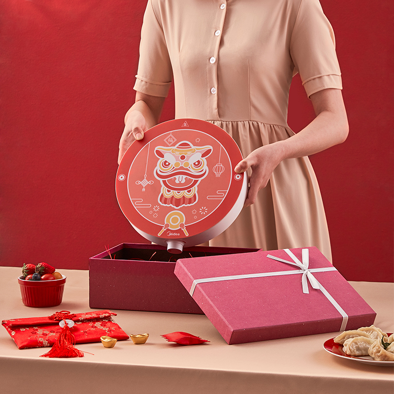 美的(Midea)电磁炉恒匀火防糊底2200W大火力圆形机身6档旋控调节不可嵌入式电磁炉智能电磁灶RX22H0103