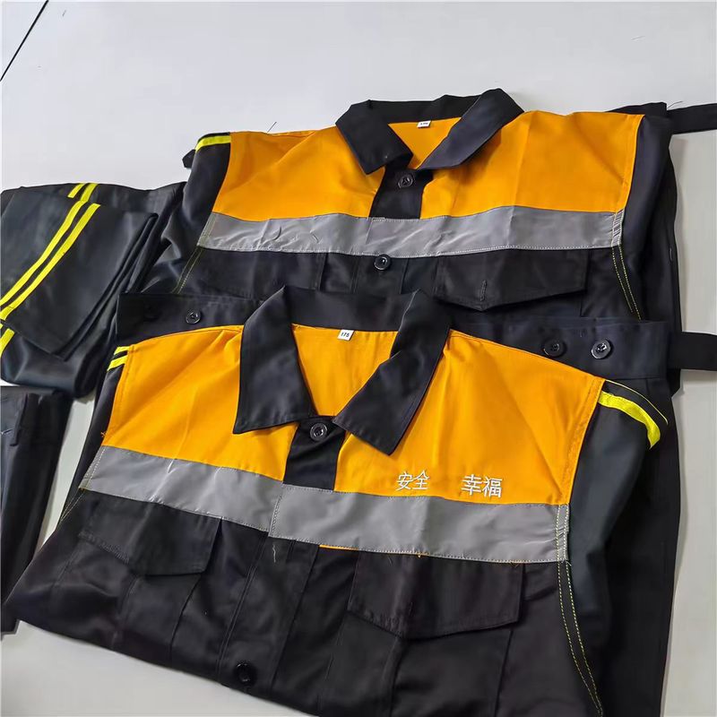 天富星 春秋通用劳保工作服调车服 TF160 套高清大图