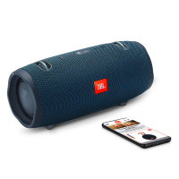 JBL XTREME2 音乐战鼓二代 便携式蓝牙音箱+低音炮 户外音箱 电脑音响 防水设计 可免提通话 蓝色