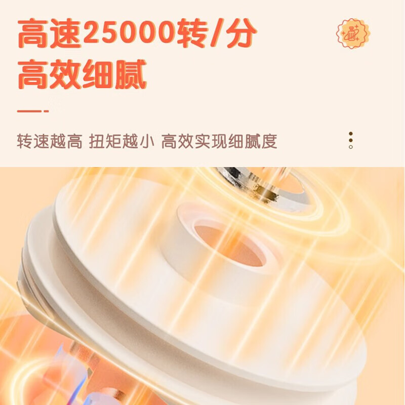 松下(Panasonic)辅食料理机婴儿辅食机 家用料理机打泥搅拌榨汁机 MX-CM10-D高清大图