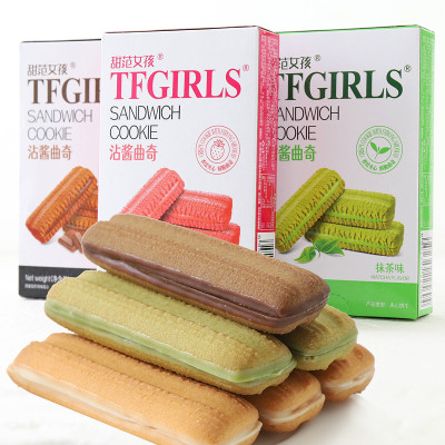 真巧沾酱曲奇夹心饼干48克*4盒