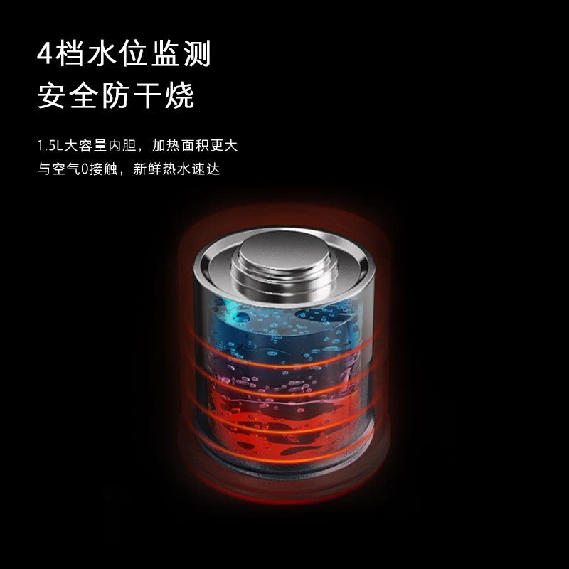 KEMELO(康富乐)溢泰净水器RO反渗透加热净饮一体机KFRO2-U600图片