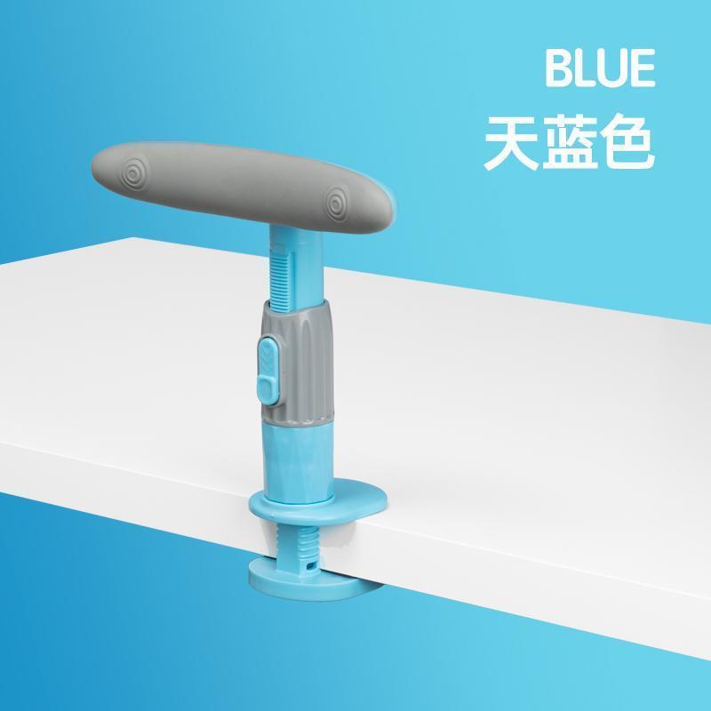 写字防近视坐姿矫正器儿童小学生用视力保护器纠正姿势支架预防近 天蓝色[新款夹桌]可夹桌6.5厘米