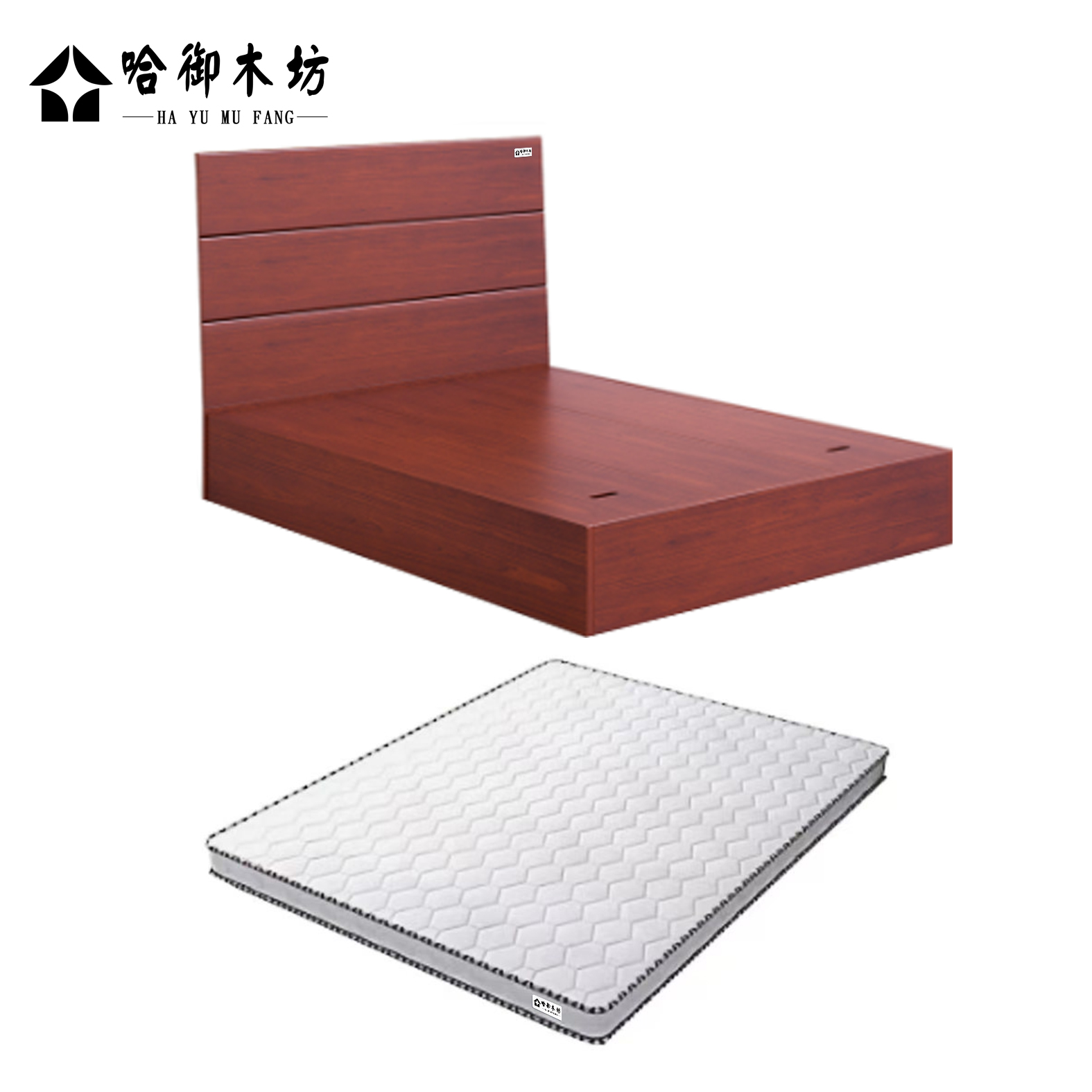 哈御木坊可定制床含床垫1000*2000mm/套