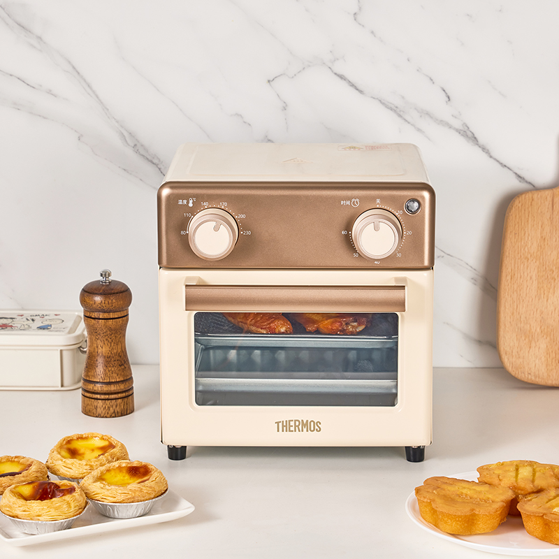 膳魔師(THERMOS) 空气炸电烤箱8L EHA-5104A