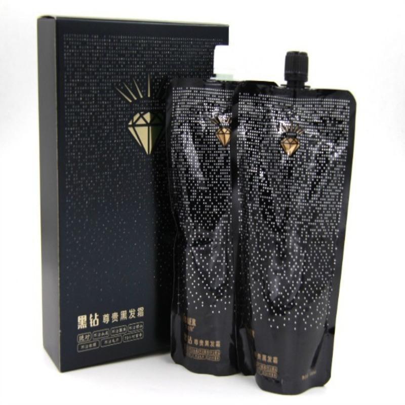1000g 艾贝尔黑钻尊贵黑发霜染发膏自然黑色500毫升2