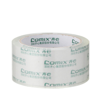 齐心 JT5506-6 封箱胶带55mm*60y*50um(6卷/筒) 高透明