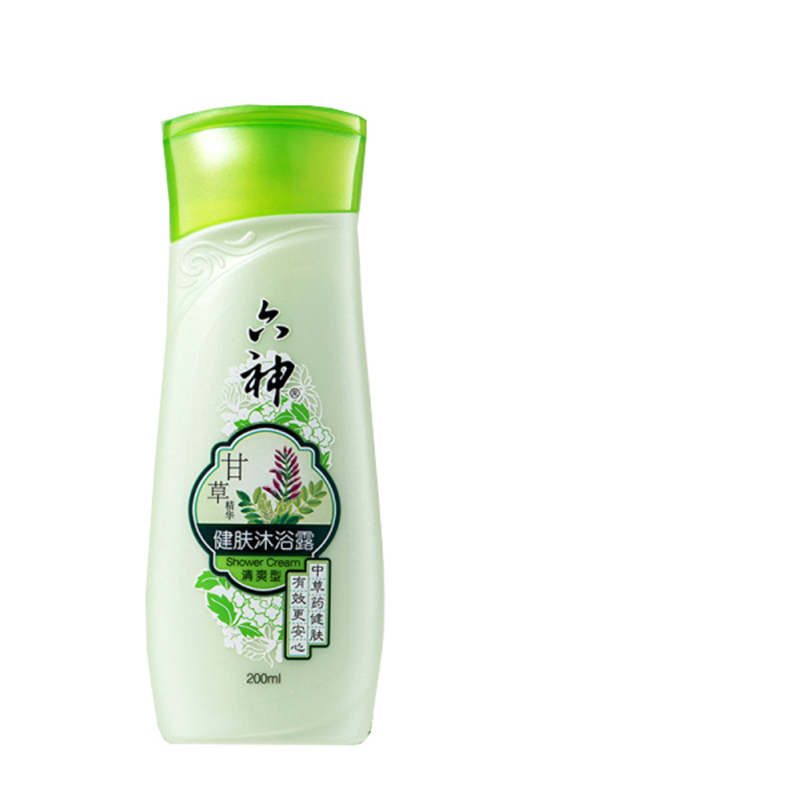 六神 甘草健肤沐浴露(清爽型)200ml(瓶)