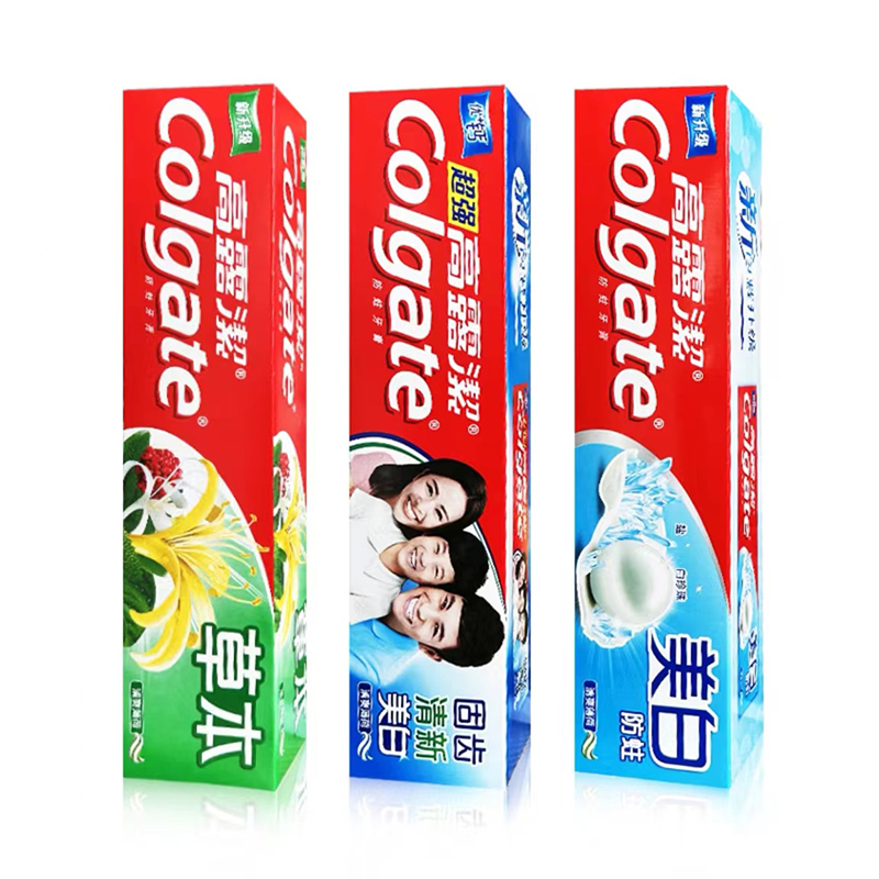 高露洁牙膏140克*10支高清大图
