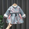 YueBin宝宝新年衣服公主拜年服儿童秋冬加绒汉服裙子女童冬季洋气连衣裙裙子童