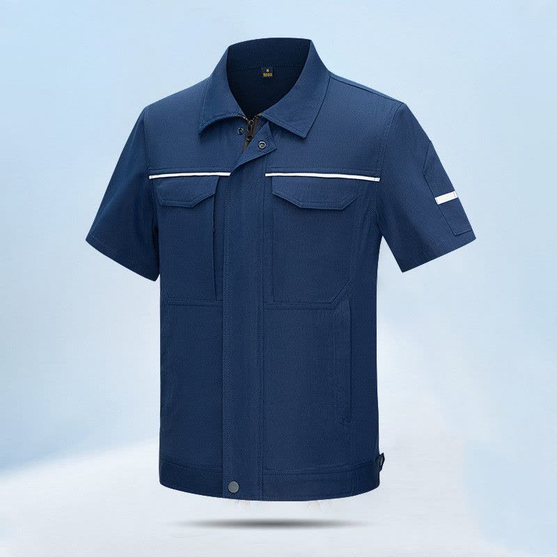 蒙企智品 短袖劳保服 套装HY1/套图片