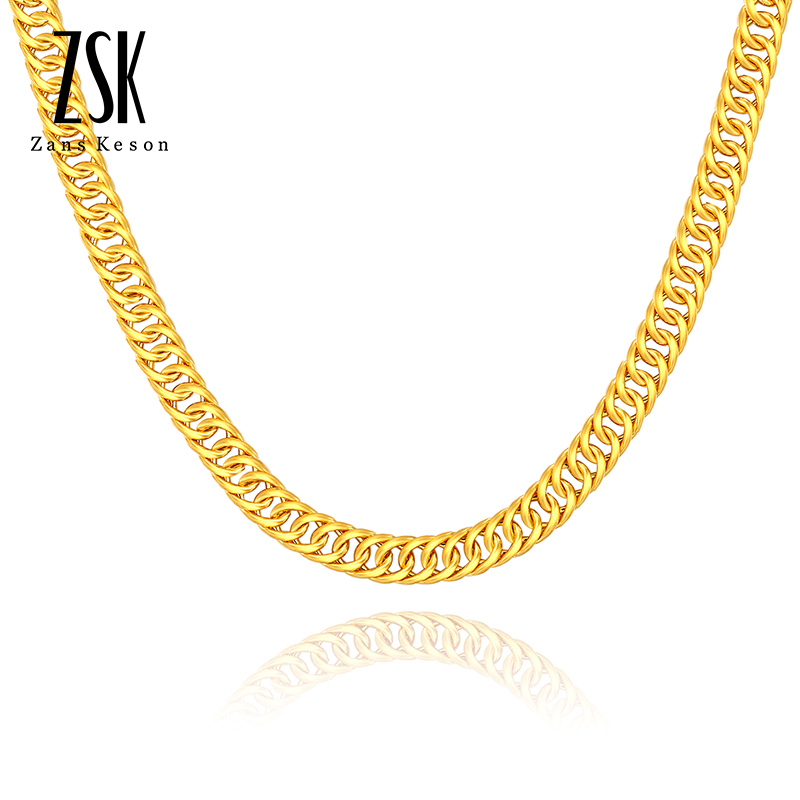 Zsk黄金吊坠 项链kgnl008 Zsk珠宝黄金项链男足金男款金项链牛仔马鞍链 计价 价格图片品牌报价 苏宁易购zsk珠宝旗舰店