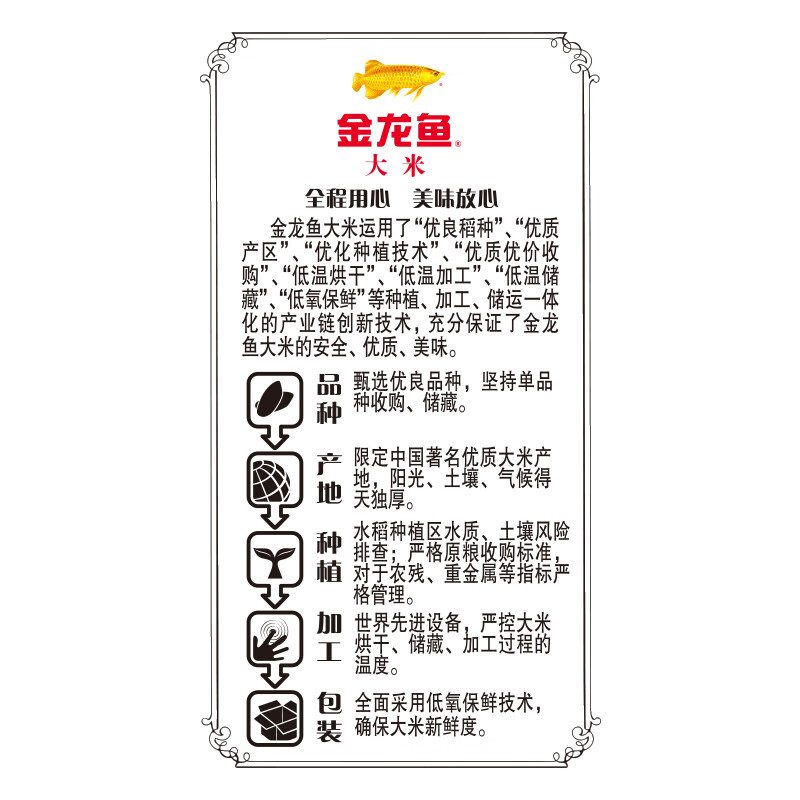 金龙鱼优质油粘米 500G高清大图