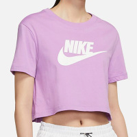 耐克短袖女装2021夏季新款短款休闲运动服T恤上衣BV6176-591