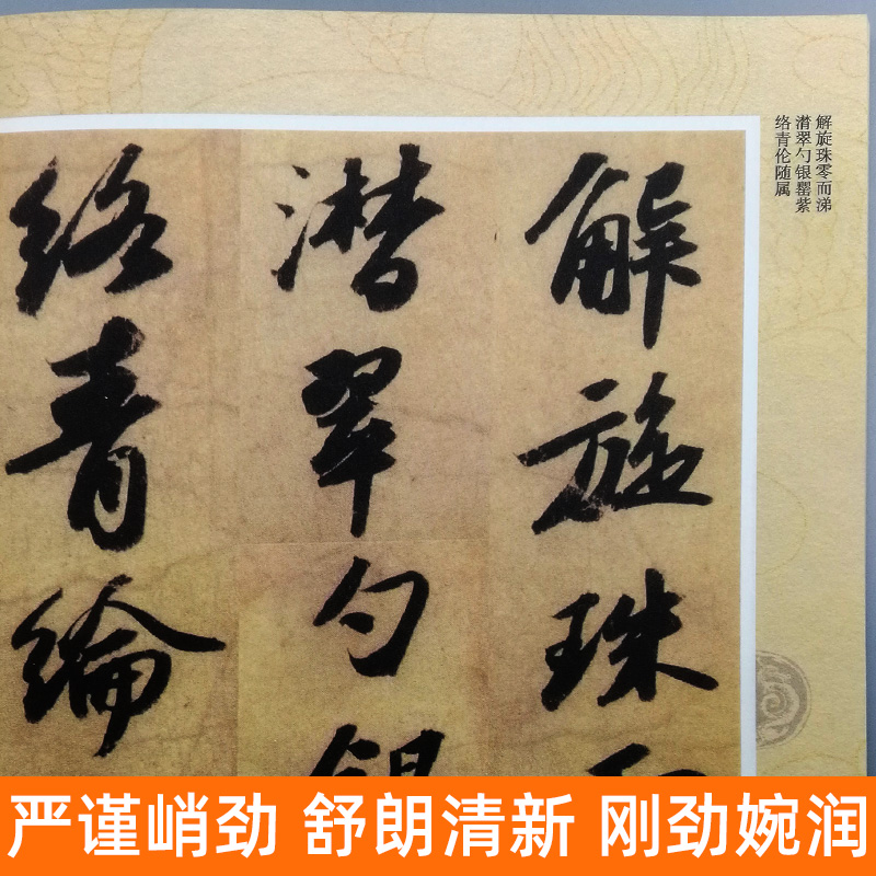 [醉染正版]正版 宋苏轼洞庭春色赋 中山松醪赋 中国历代碑帖班志铭编著 行书楷书集字古诗词真迹入门临摹范本教程书法字高清大图