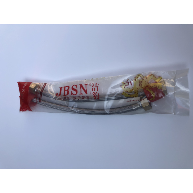 洁豹水暖不锈钢进水软管