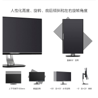飞利浦(PHILIPS)27英寸电脑显示器2K高清屏幕IPS/QHD窄边设计内置音箱 272B7QPJEB